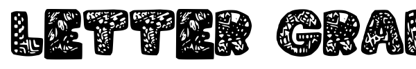 Letter Graphic font