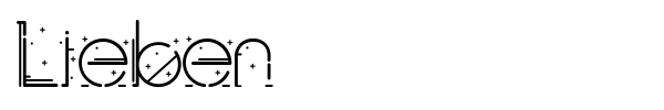Lieben font
