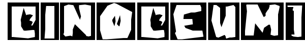 LinoLeumInvers font
