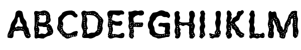 Lost in the Fontrest font preview