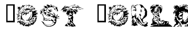 Lost World font