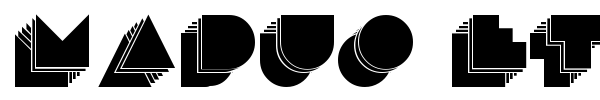 Maduo Etra font preview