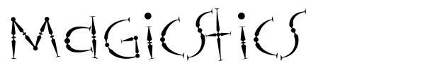 Magicstics font