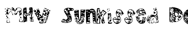 MHV Sunkissed Dolphin font