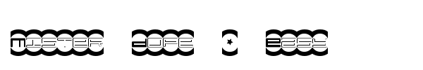 Mister Dope + Easy font