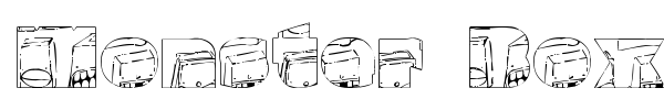 Monster Boxes font