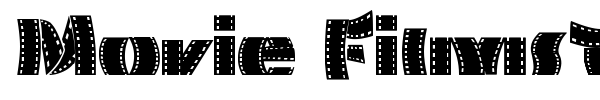 Movie Filmstrip font