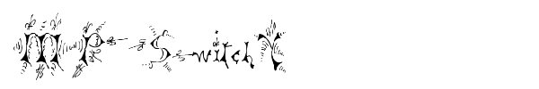 MP SwitchY font