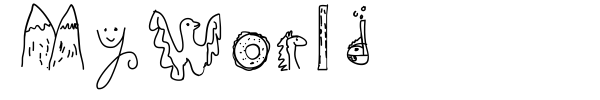 MyWorld font