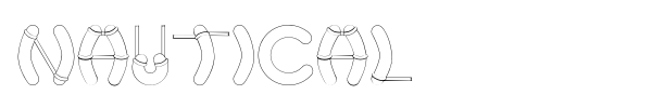 Nautical font