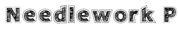 Needlework Perfect font