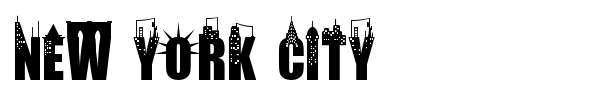 New York City font