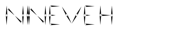 Nineveh font