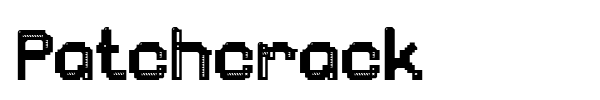 Patchcrack font