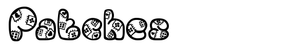 Patches font