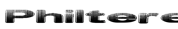 Philtered Phont font