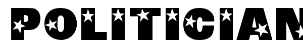 Politician font