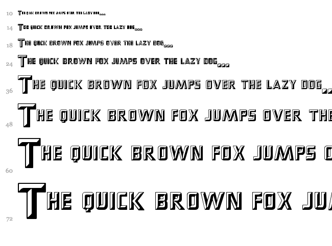 PopUps font waterfall