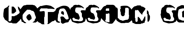 Potassium Scandal font preview