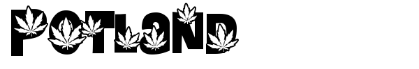 Potland font preview