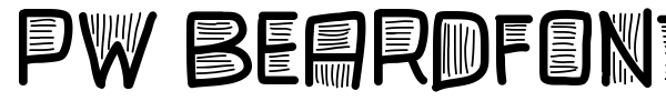 PW Beardfont font