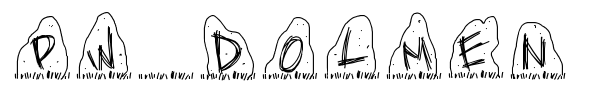 PW Dolmen font