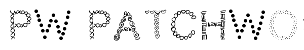 PW Patchwork font
