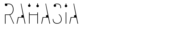 Rahasia font preview