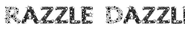 Razzle Dazzle font