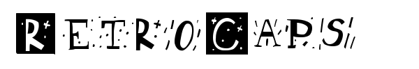 RetroCaps font