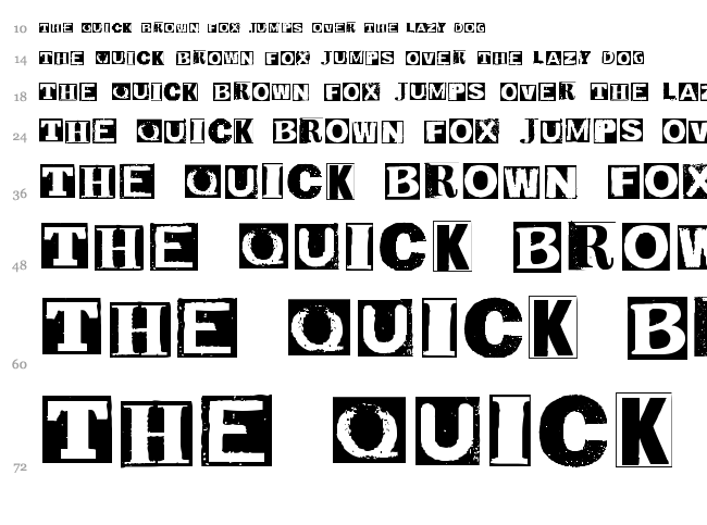 Revista font waterfall