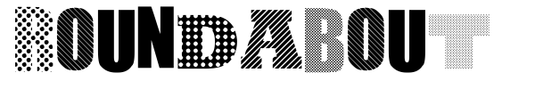 Roundabout font