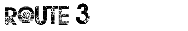 Route 3 font