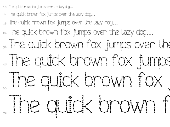 Rumpelstilnexz font waterfall