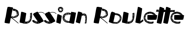 Russian Roulette font