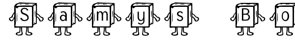 Samys Bookified Tuffy font