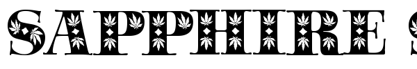 Sapphire Sativa font