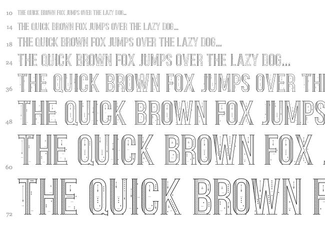 Sea Font font waterfall