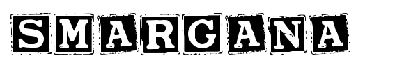 Smargana font