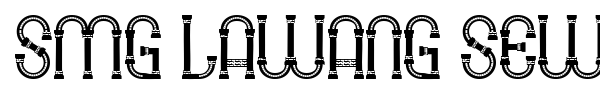 SMG Lawang Sewu font