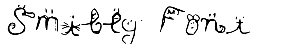 Smiley Font font preview
