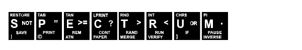 Spectrum font