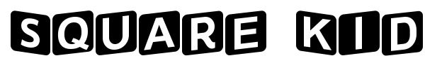Square Kids font