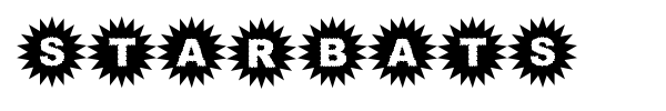 Starbats font