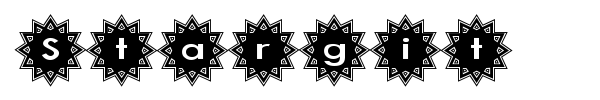 Stargit font