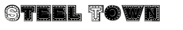 Steel Town font
