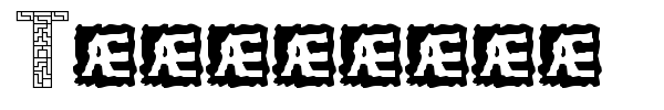 Tetricide font