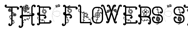 The Flowers St font