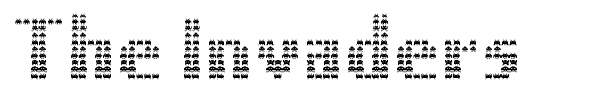 The Invaders font
