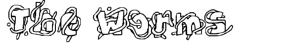 The Worms font